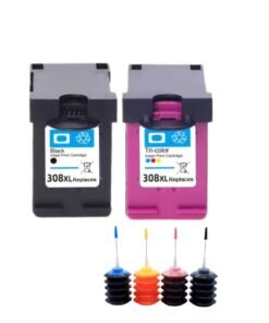 HP308XL Black / 308XL Color Ink Cartridge