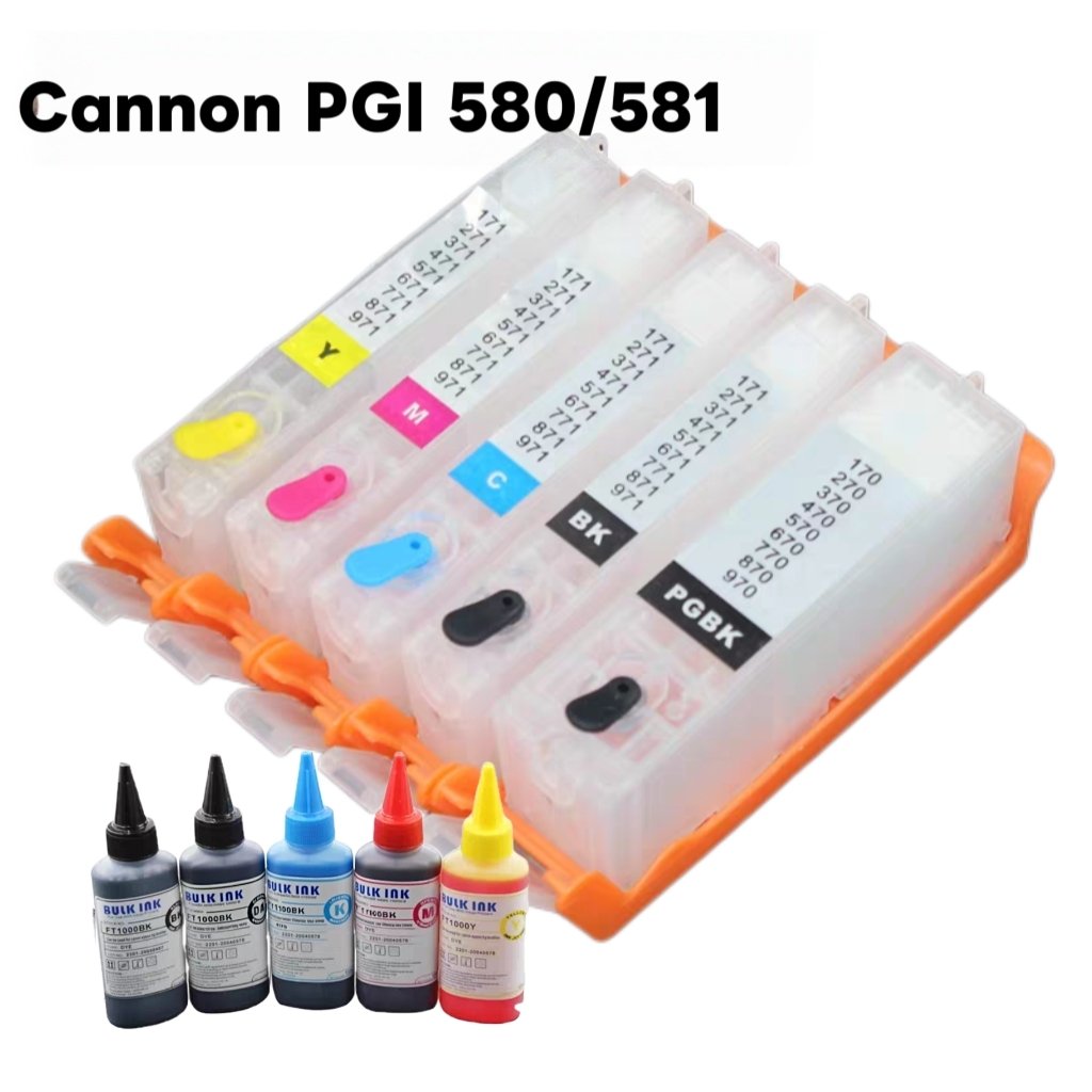 Canon PGI 580/CL581 multipack Ink Cartridge Set with 5colors