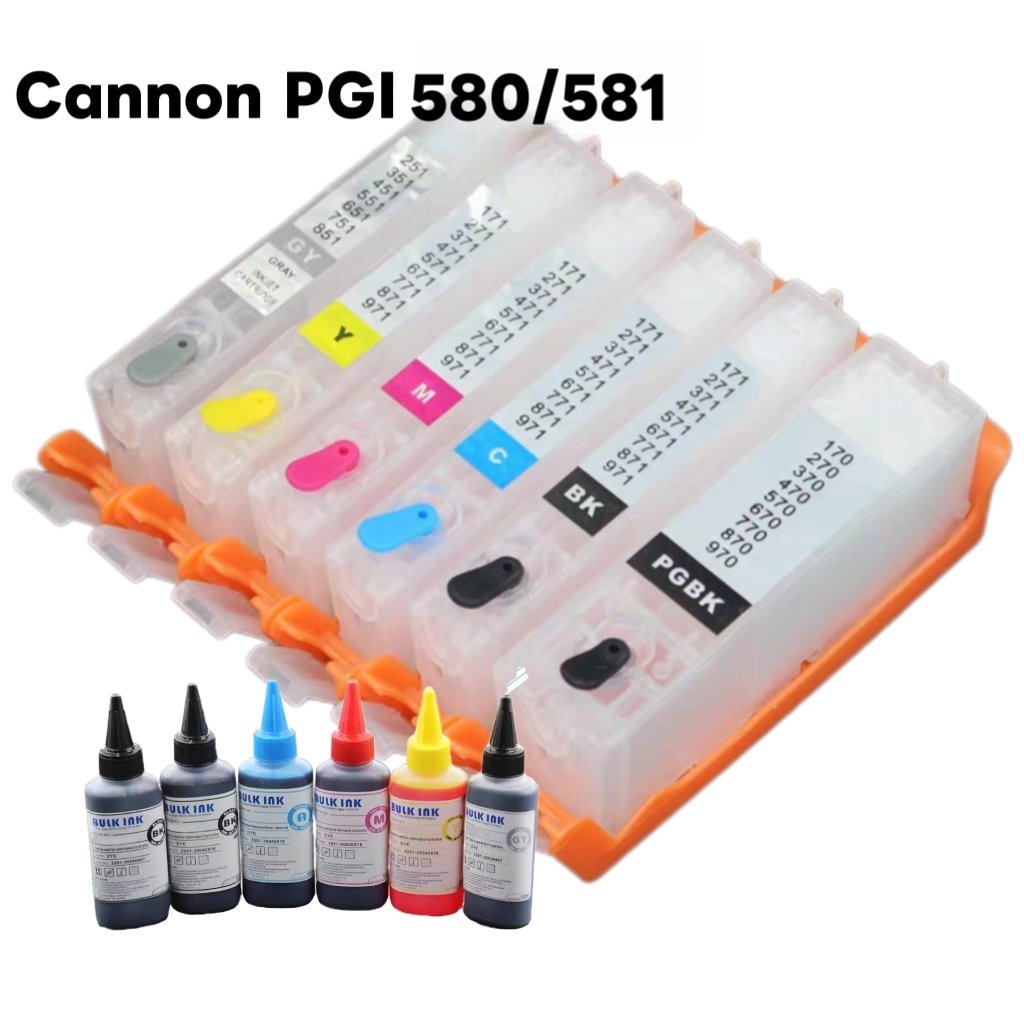 Canon PGI 580/CL581 multipack Ink Cartridge Set with 5colors - Image 2