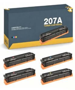 Set of 4 Compatible HP 207A Toner Cartridges