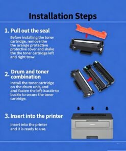 Alternative view of Brother TN2420 Black Compatible Toner Cartridges x 2